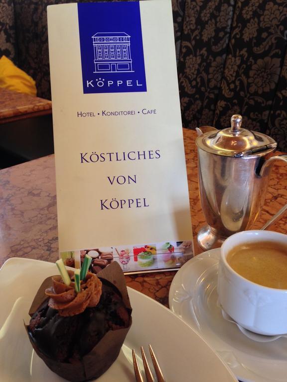 בינגן אם ריין Hotel Cafe Konditorei Koeppel מראה חיצוני תמונה